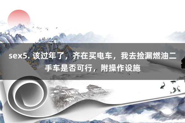 sex5. 该过年了，齐在买电车，我去捡漏燃油二手车是否可行，附操作设施