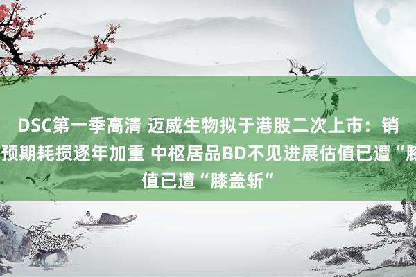 DSC第一季高清 迈威生物拟于港股二次上市：销售不足预期耗损逐年加重 中枢居品BD不见进展估值已遭“膝盖斩”